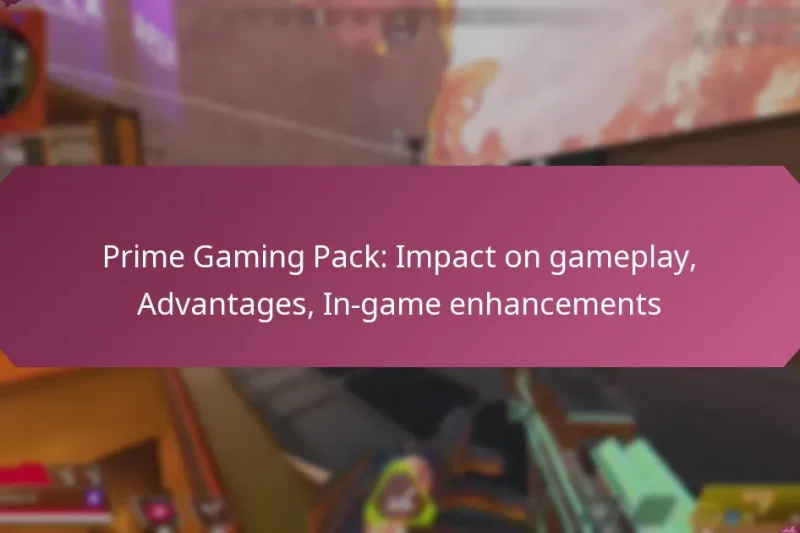 Prime Gaming Pack: Impact on gameplay, Advantages, In-game enhancements