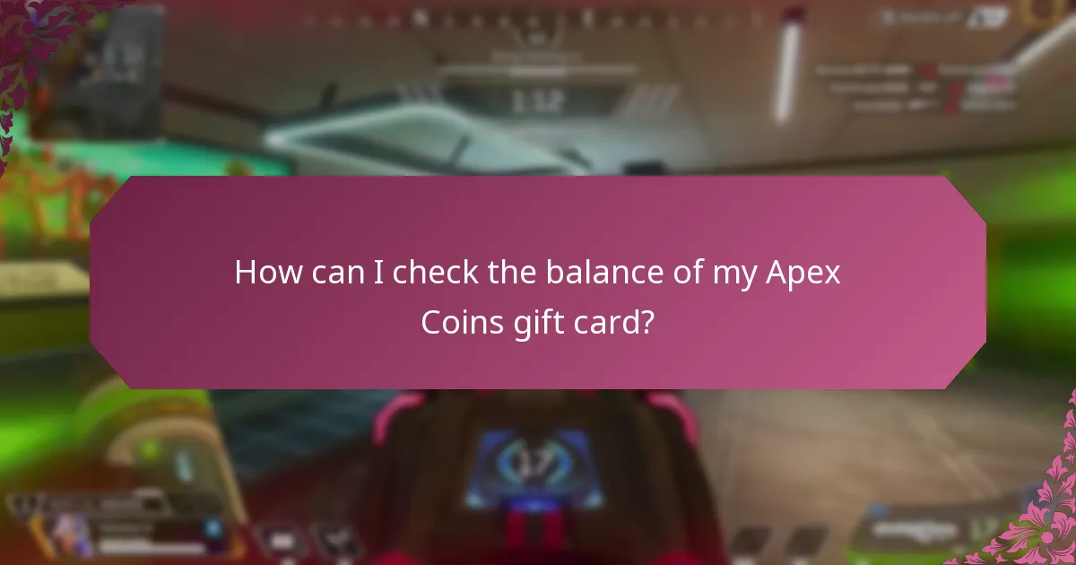 What are the usage limits for Apex Coins gift cards?