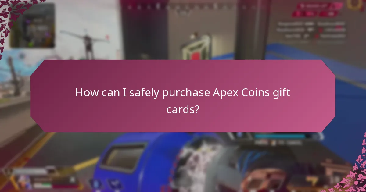 What common scams should I be aware of when purchasing Apex Coins gift cards?