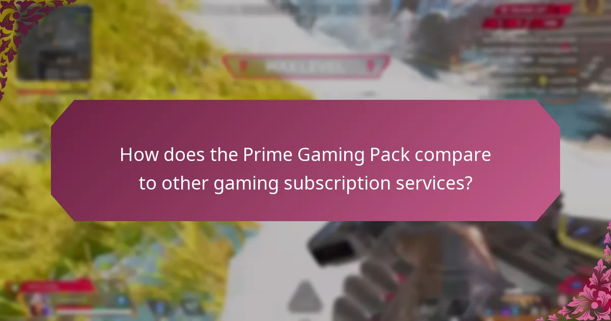 What bundle offers are available with the Prime Gaming Pack?