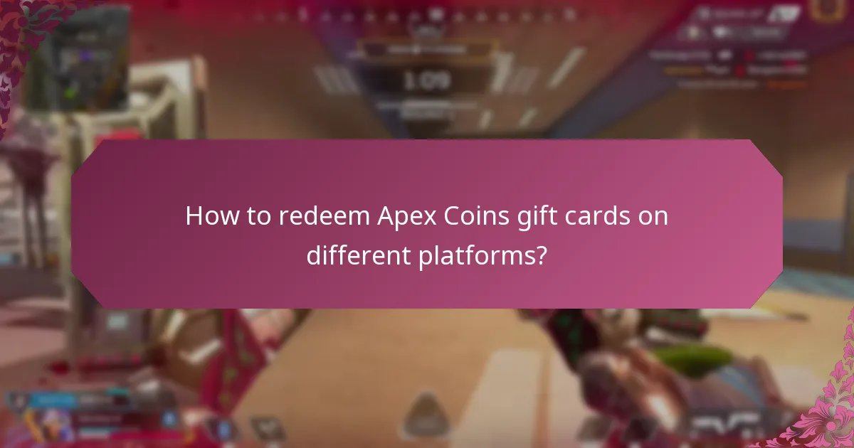 Can Apex Coins be used across different platforms?