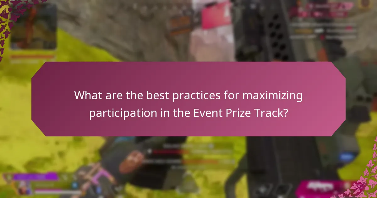 What are the experiences of players participating in the Event Prize Track?