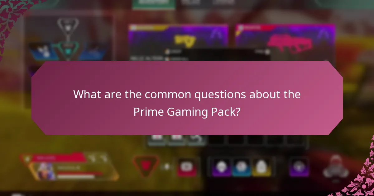 How does the Prime Gaming Pack compare to other gaming services?
