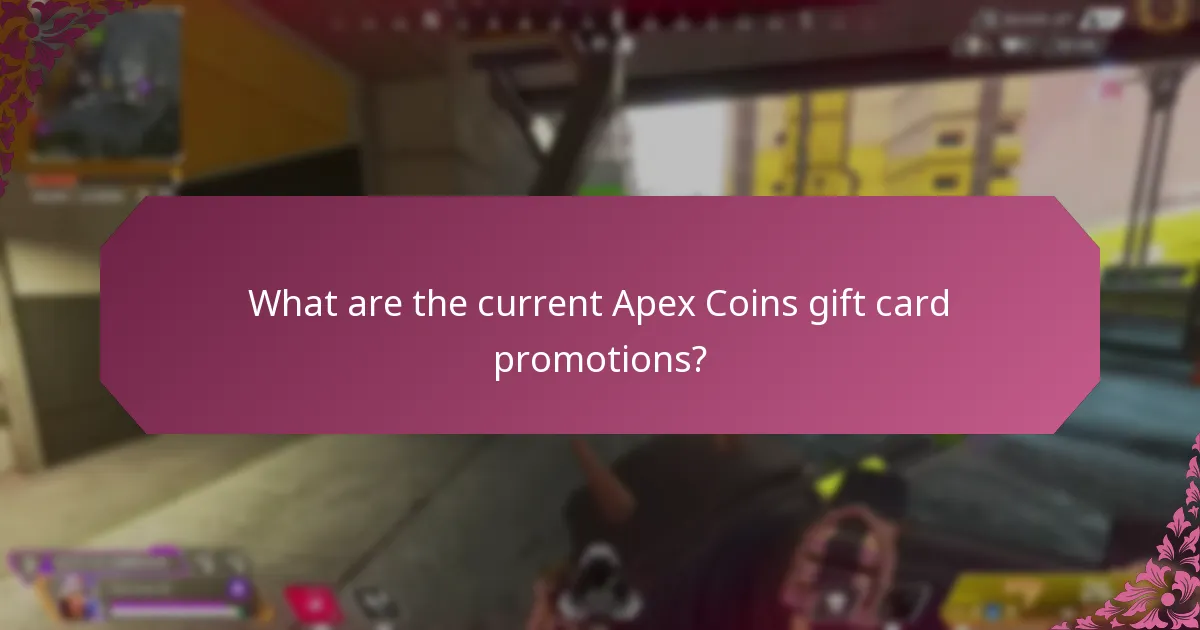 How do I compare different Apex Coins gift card promotions?
