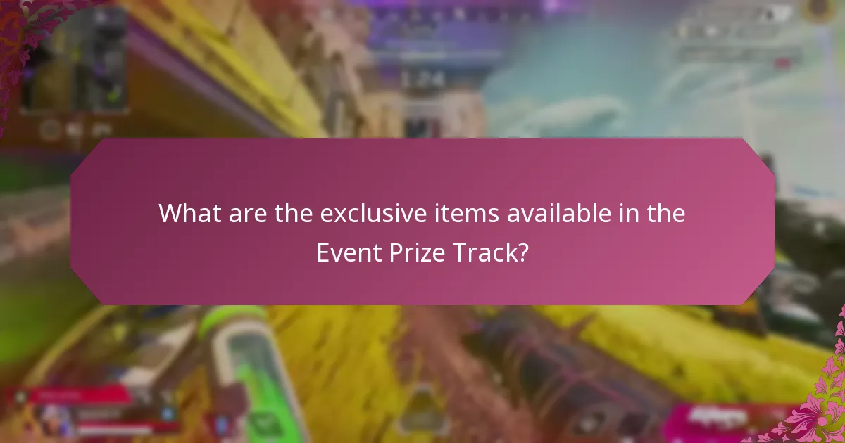 What are the specifics of the event associated with the Prize Track?