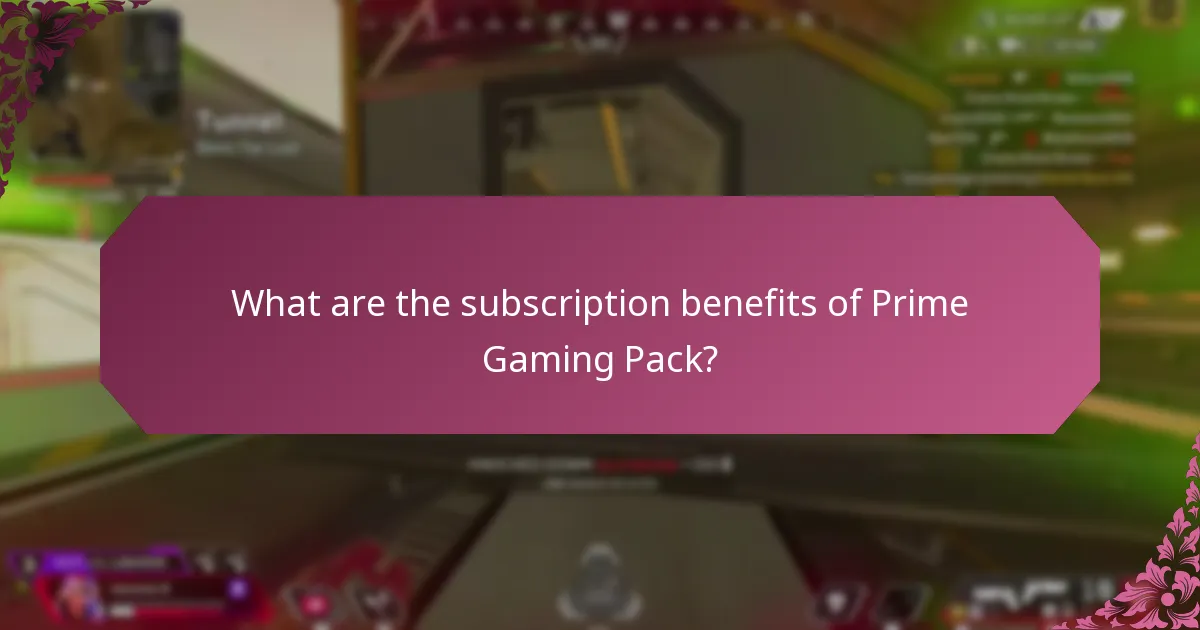 How to redeem benefits from Prime Gaming Pack?